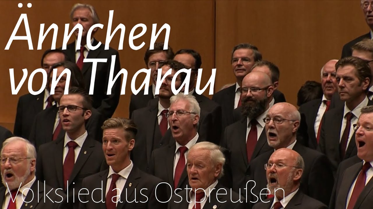 Ännchen von Tharau | Annie of Tharaw - German traditional [w English subtitles] Male Voice Choir MVC