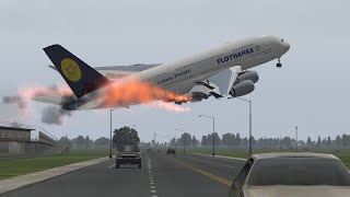 Plane Crashed After Skid Off Runway|XP11 by BBB-Gaming 4,068 views 1 month ago 2 minutes, 9 seconds