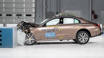 2026 Mercedes-Benz E-Class updated moderate overlap IIHS crash test
