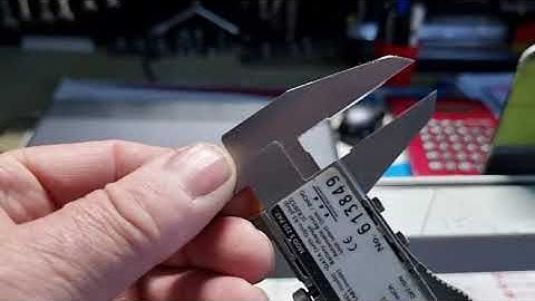 Digital caliper did you know it has 4th measurement gauge