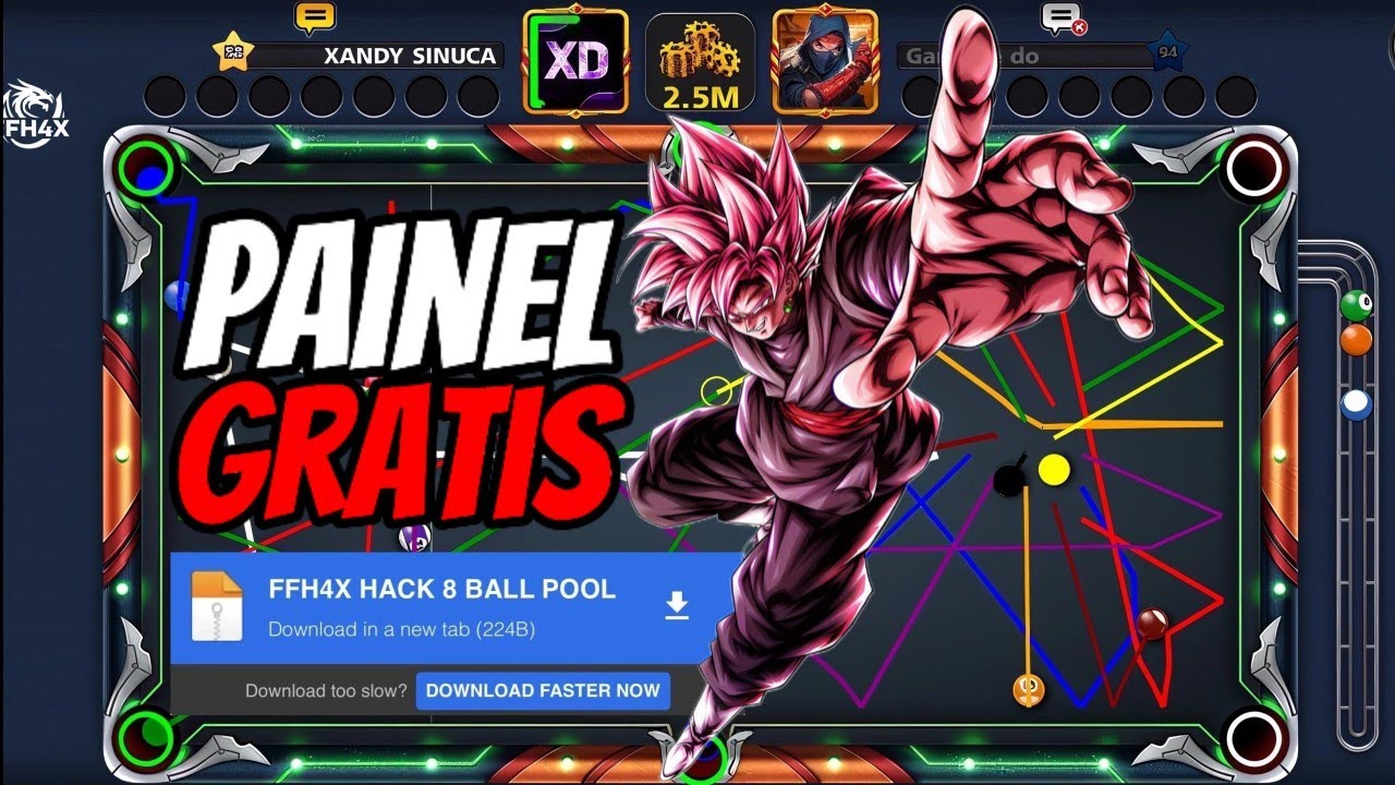 SAIU!!🎱 NOVO PAINEL FFH4X 8 BALL POOL 🎯 GRANJEIRO FF ATUALIZADO 2026 🚀 GRATIS ANDROID & IOS ANT-BAN!