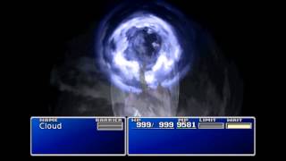 Mega Flare - Bahamut summon sequence - FFVII