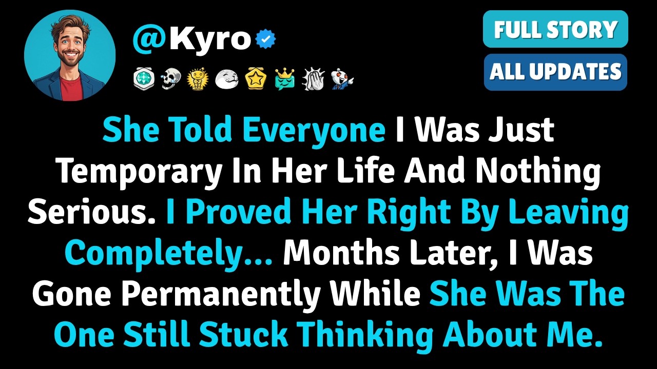 She Told Everyone I Was Just Temporary In Her Life And Nothing Serious ...