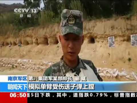 中国陆军特战枪王，拔枪转体速射全程仅用0 5秒