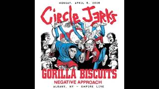 Brief concert review - Circle Jerks / Gorilla Biscuits / Negative Approach - April 6, 2026