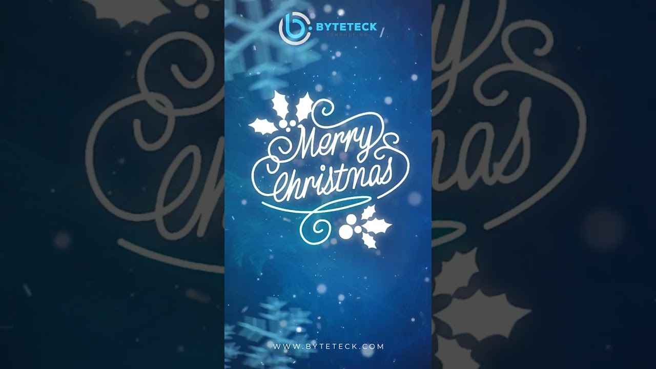 Merry Christmas 2022 | Digital Marketing Agency in Toronto | ByteTeck Consulting Inc