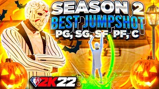 *NEW* BEST JUMPSHOT in NBA 2K22 (SEASON 2) + BEST SHOOTING BADGES, SETTINGS & TIPS IN NBA2K22!