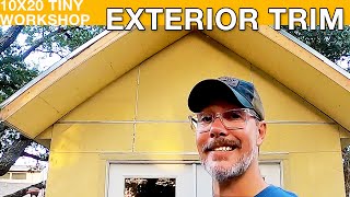 Building a Tiny Workshop: Exterior Trim by Make it Goode 559 views 2 years ago 13 minutes, 29 seconds
