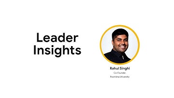 Google For Education: Leader Insights