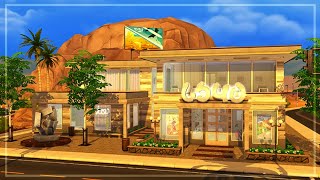 ✨ OASIS SPRINGS GYM and SPA ✨|| The Sims 4 || SPEED BUILD