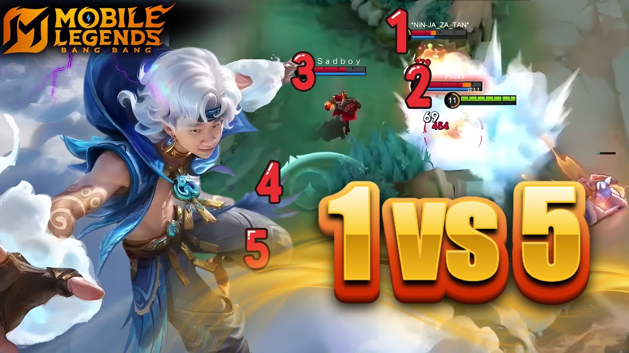 MLBB : Sora ตัวอะไรเนี่ย 1 vs 5 ได้เฉย!!