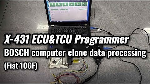 Launch X431 ECU Programmer Clone Fiat 10GF BOSCH Computer on Bench- launchx431.fr