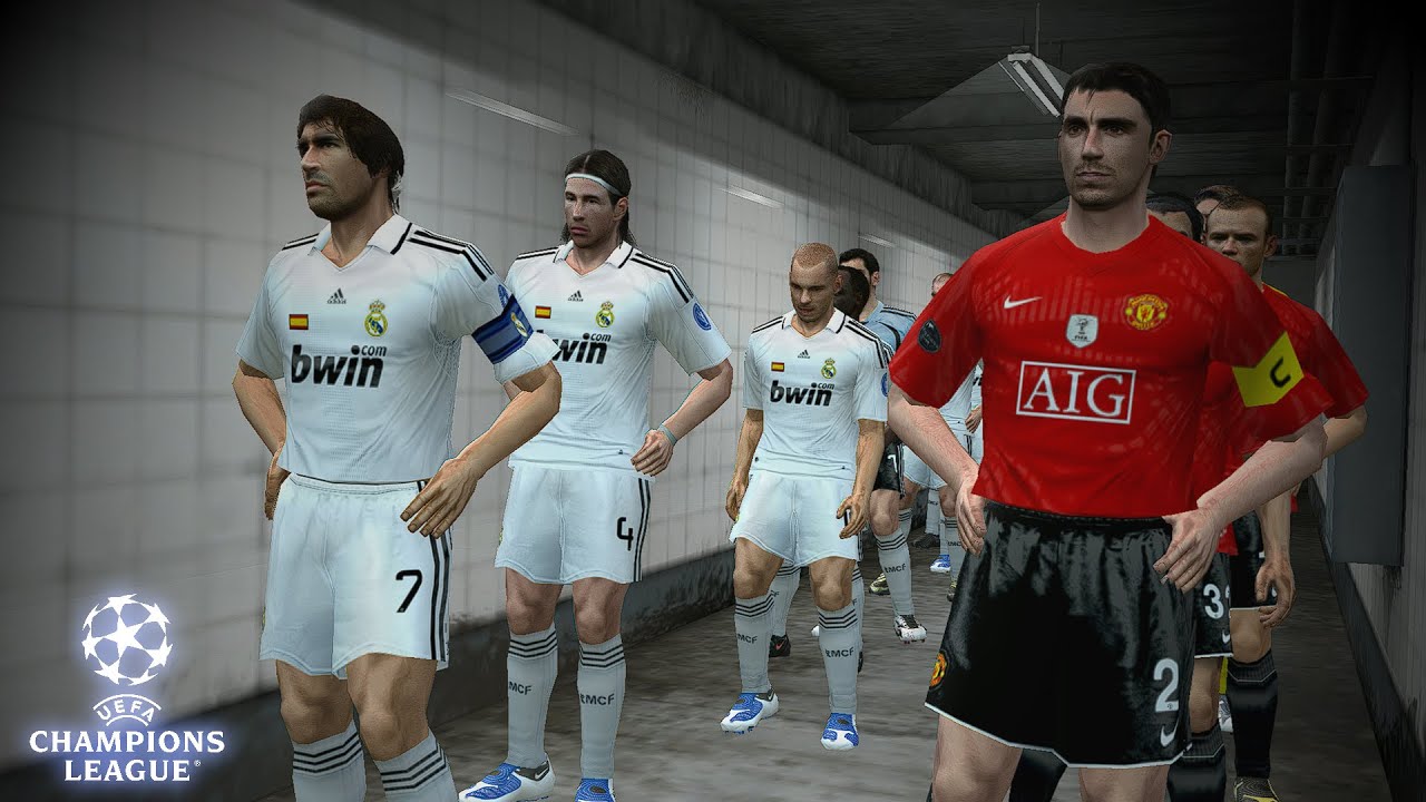 [PES 6 Gladiator Patch 2008-09] Mun. United vs Real Madrid (UCL)
