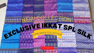 Pure Handloom Special Ikkat Silks Sarees