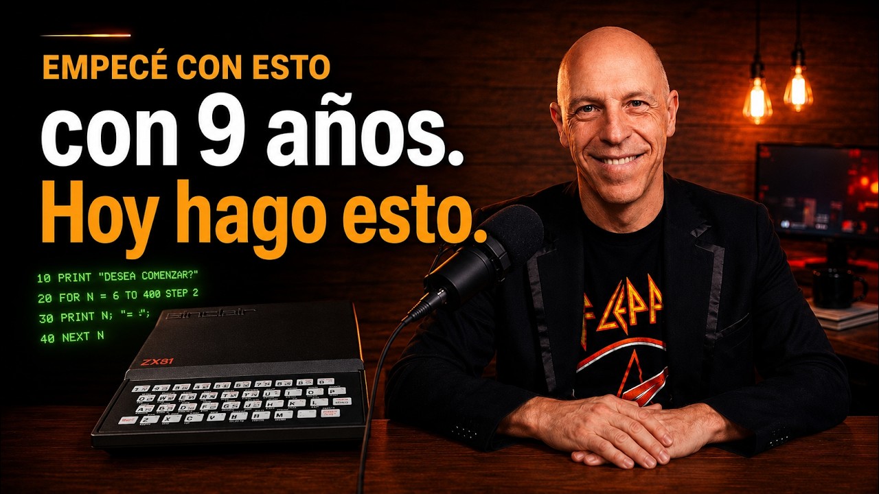 Empecé con un ZX-81 con 9 años. Esto es lo que he construido