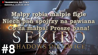 Małpa robi małpie figle! SEKIRO #8