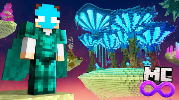 I Explored The CUSTOM END in Minecraft Infinite...