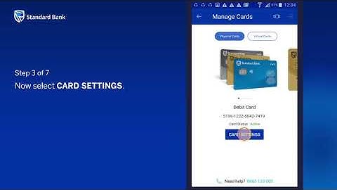 Changing your daily & monthly ATM limits (Android)