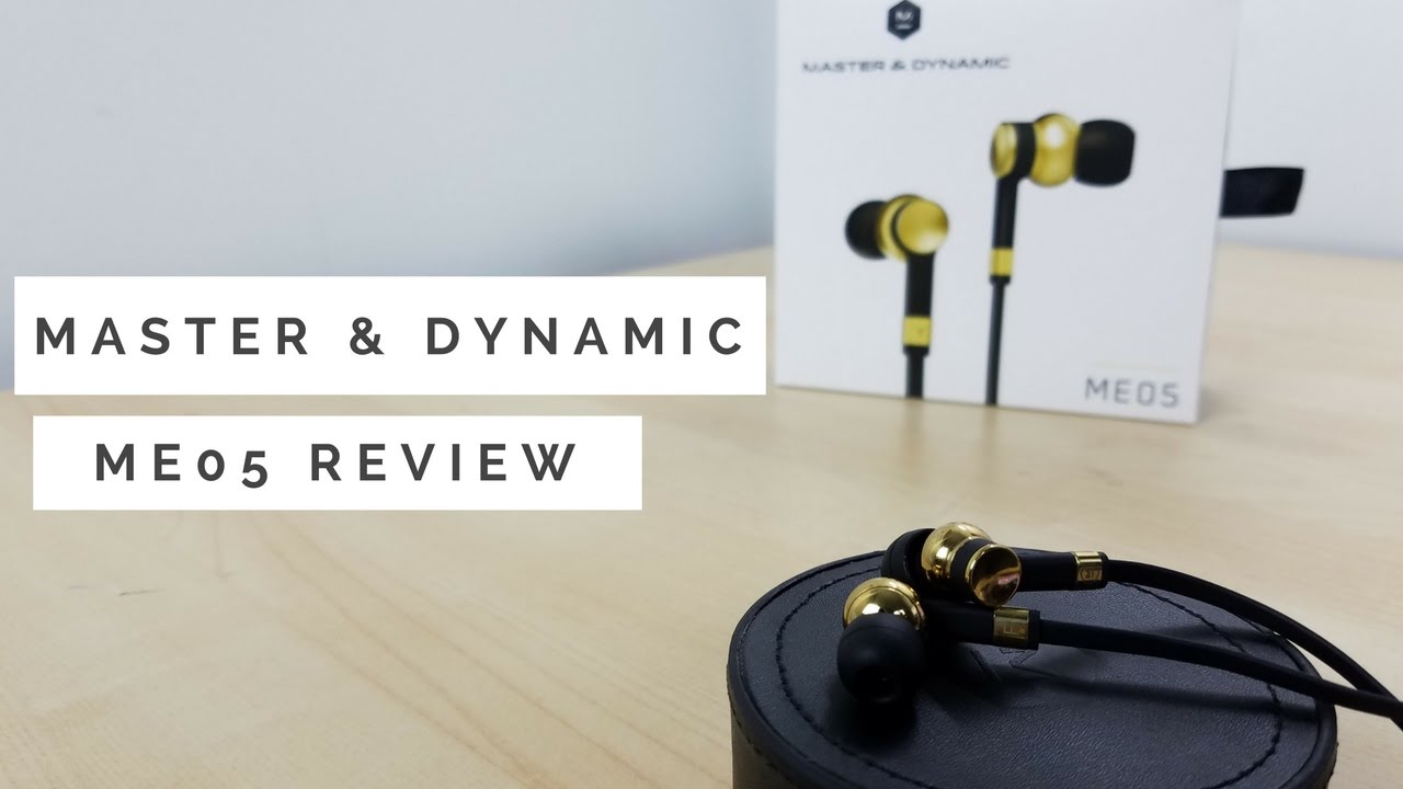 Master & Dynamic ME05 Earphones - A Class in Sound - YouTube