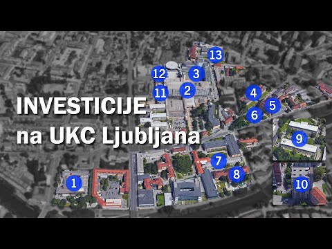 Investicijski projekti na UKC Ljubljana