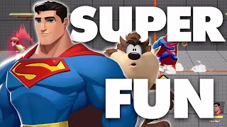 SUPERMAN IS AWESOME! | MULTIVERSUS CLOSED ALPHA GAMEPLAY