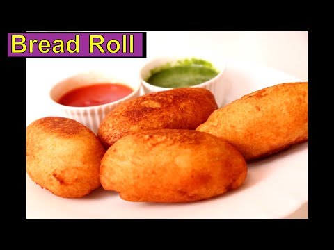 Bread Roll | Stuffed Potato Bread Rolls | Potato Bread Roll Recipe