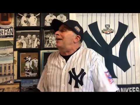 Yankees Locker Room: A Happy Moron | Baseball | NY Yankees | Vic DiBitetto
