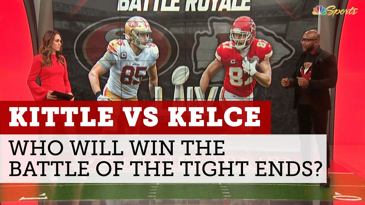 49ers' Kittle vs. Chiefs' Travis Kelce, who is the best TE in