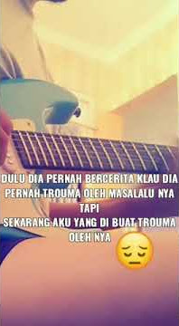story wa arief satu rasa cinta # cover gitar listrik #