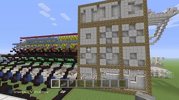 electronic Tic Tac Toe with A.I. on xbox minecraft with redstone