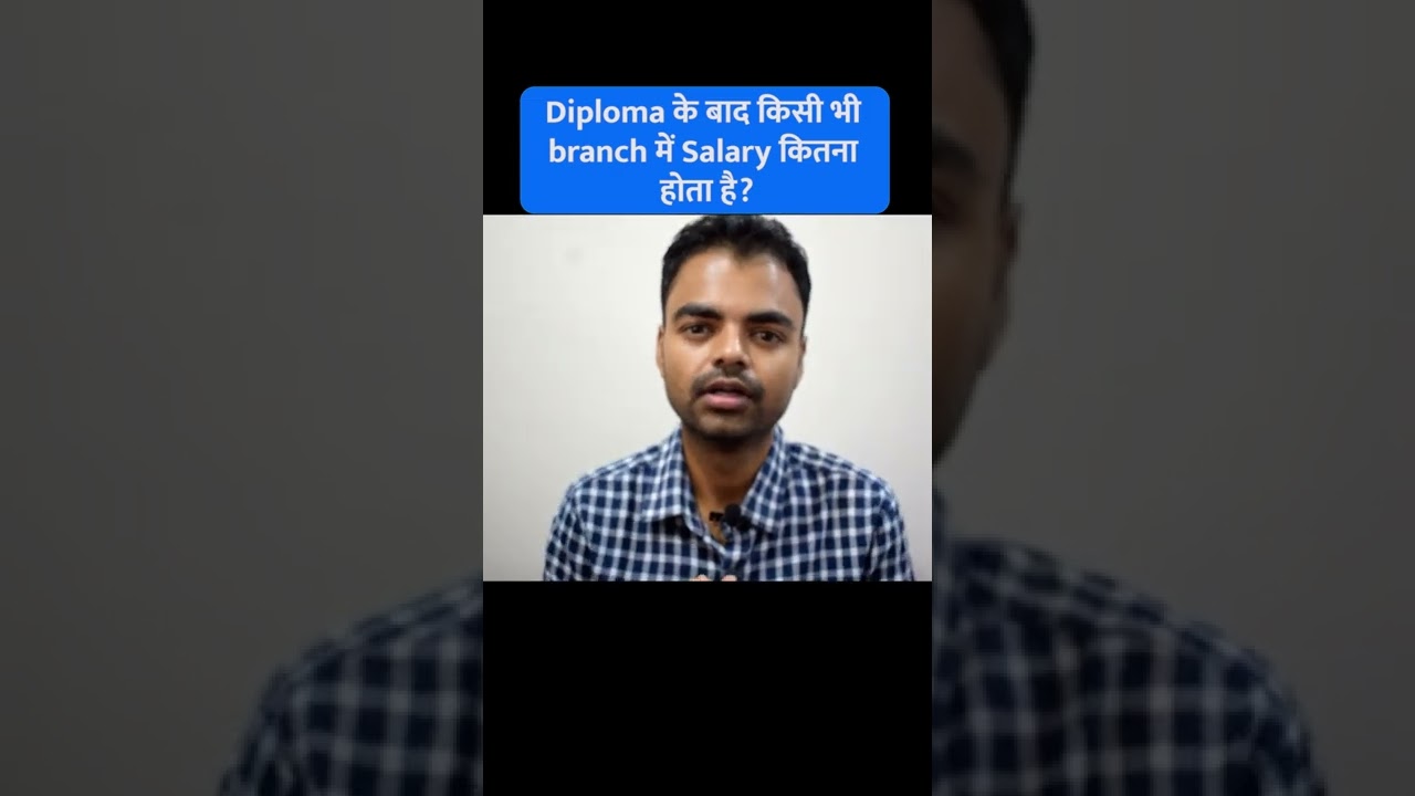 Diploma or Polytechnic Ke Baad Salary Kitni Hoti Hai #Diploma #Salary #India #jobs