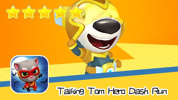 Talking Tom Hero Dash Run DAY#301 Walkthrough Endless runner Save the world Recommend index five sta