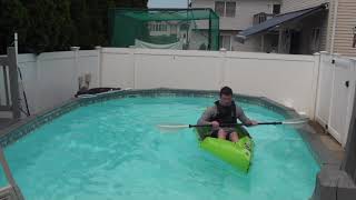 2021 Tucktec Folding Kayak Assembly, Bouyancy and Self Rescue Tests