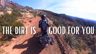 The Dirt Is Good For You  Riding Suzuki DR650