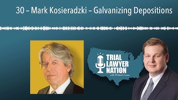 30 – Mark Kosieradzki – Galvanizing Depositions