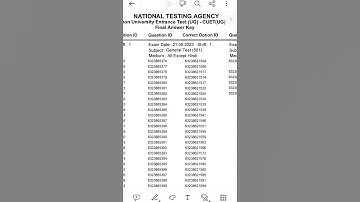 Cuet ug 2023 final answer key kese check🧐 #cuetug2023 #cuetug cuet ug 2023 final answer key out now😱