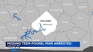 Missing Teen Found, Man Arrested