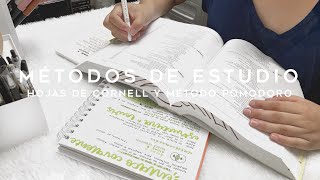 Técnica Pomodoro y hojas de Cornell: métodos de estudio que debes conocer / thelma study ✨