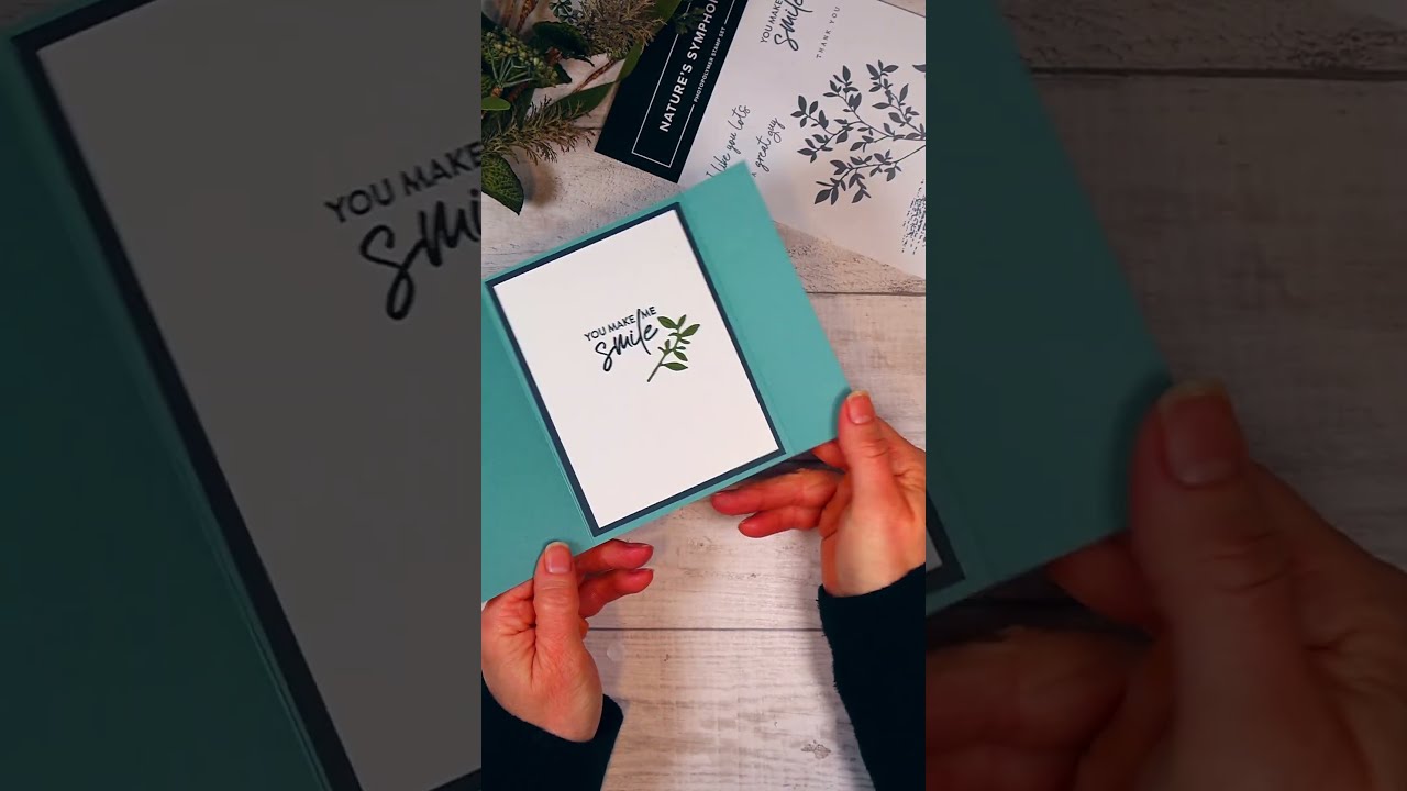 Masculine Fun Fold Card for Nature Lovers