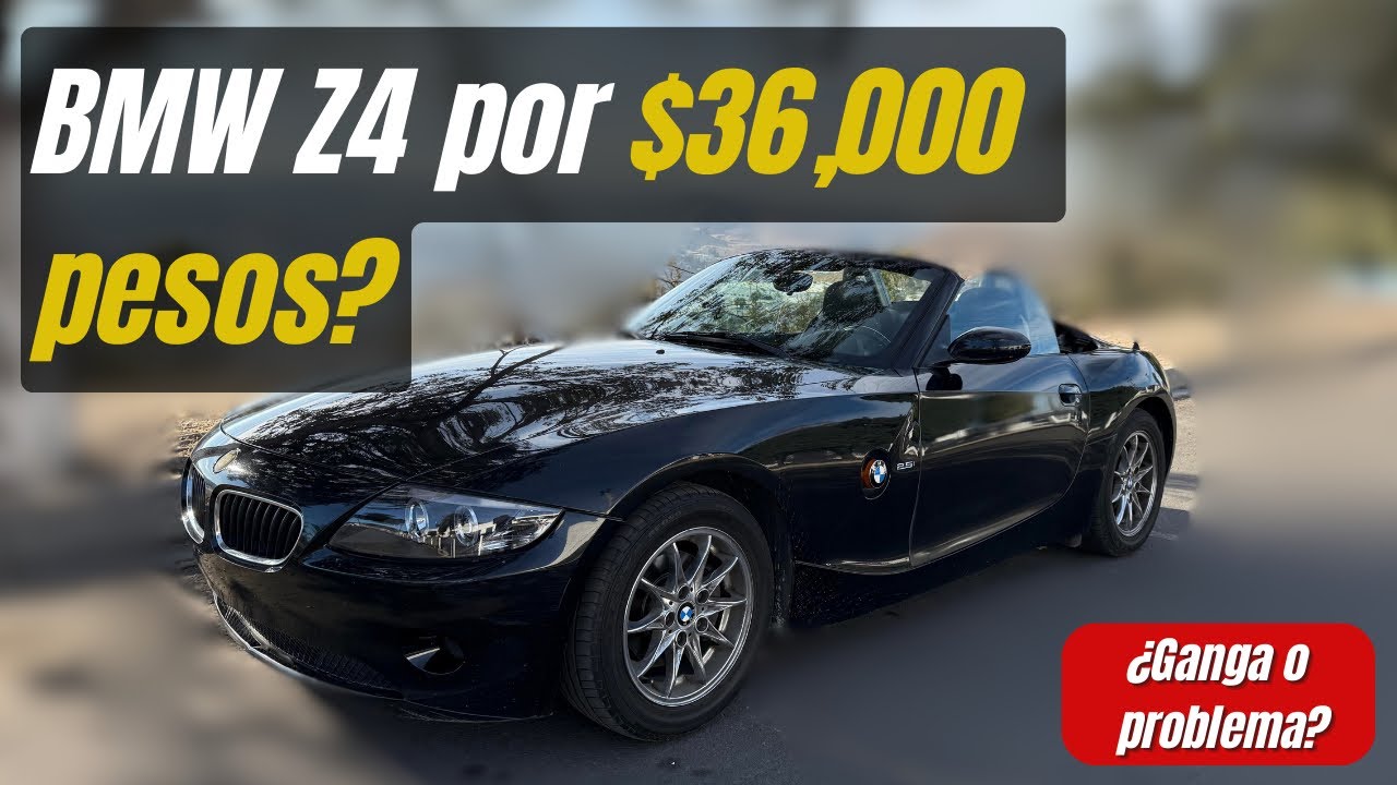 ¡Compré un BMW Z4 de subasta! El más barato de México?