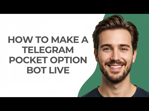 How to Make a Telegram Pocket Option Bot Live - GUIDE!