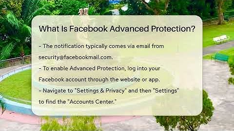 What Is Facebook Advanced Protection? - Everyday-Networking