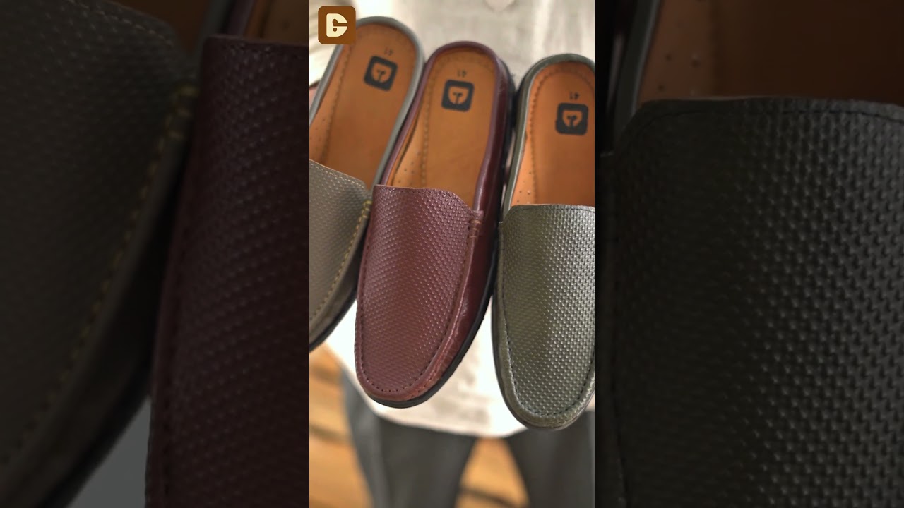 Dice Ash Half Loafer Size 35 - 46