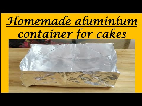 Video: How Easy It Is To Make Foil Bakeware