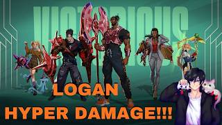 Logan 200k Hyper Damage Build!!! - Guildrun Demo