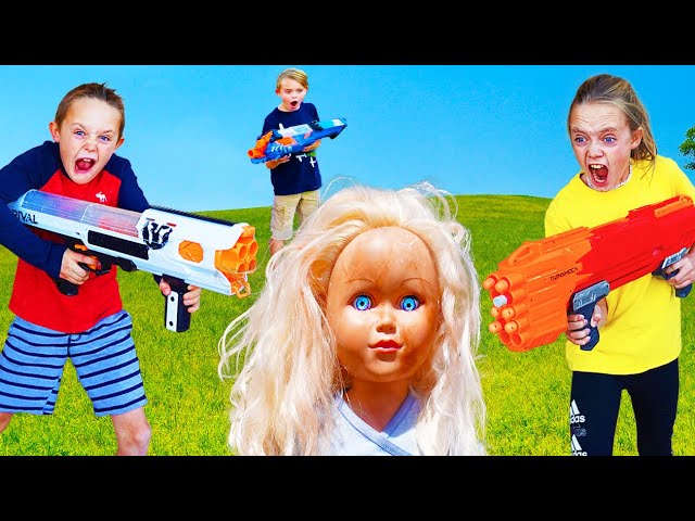 Kids Fun TV Crazy Doll Compilation! Sneaky Doll Videos in Order! class=