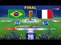 BRAZIL vs FRANCE - Final FIFA World Cup 2026 | Full Match All Goals | Simulation PES