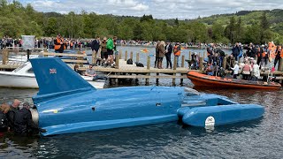 Bluebird K7 Returns to Coniston Water