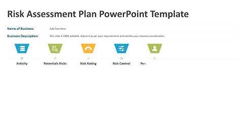 Risk Assessment Plan PowerPoint Template | Risk Management PowerPoint | Kridha Graphics