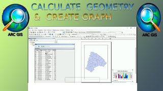How to calculate area from attribute table  AND how to create graphs from attribute table  IN ARCGIS